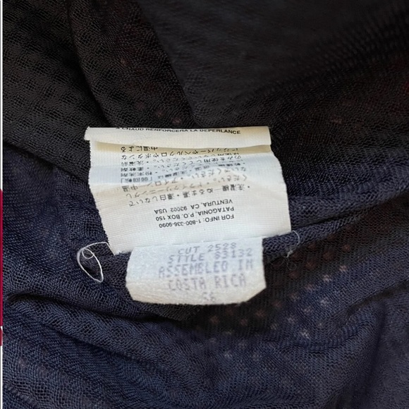 VTG Patagonia Mens Size Medium Red Pneumatic Windbreaker Lined Jacket - Picture 6 of 7